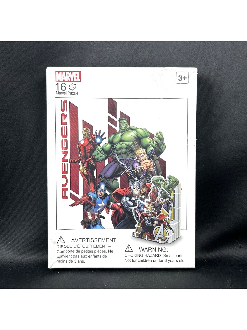 Miniso Marvel Avengers 16 Piece 3d Puzzle New Sealed